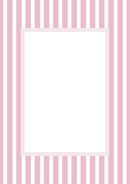 Stripes Picture Frame Mat Board