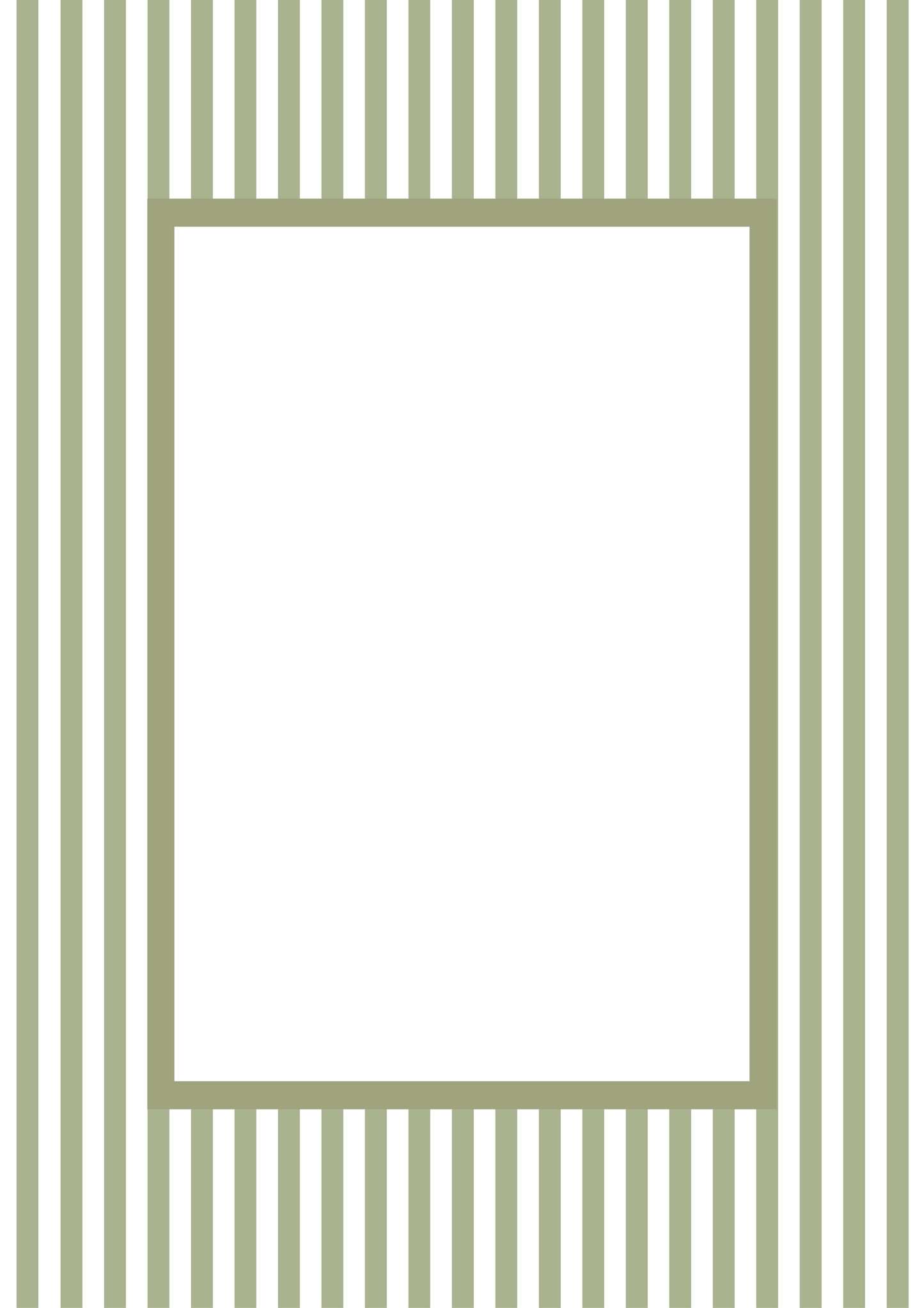 Stripes Picture Frame Mat Board