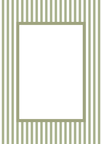 Stripes Picture Frame Mat Board