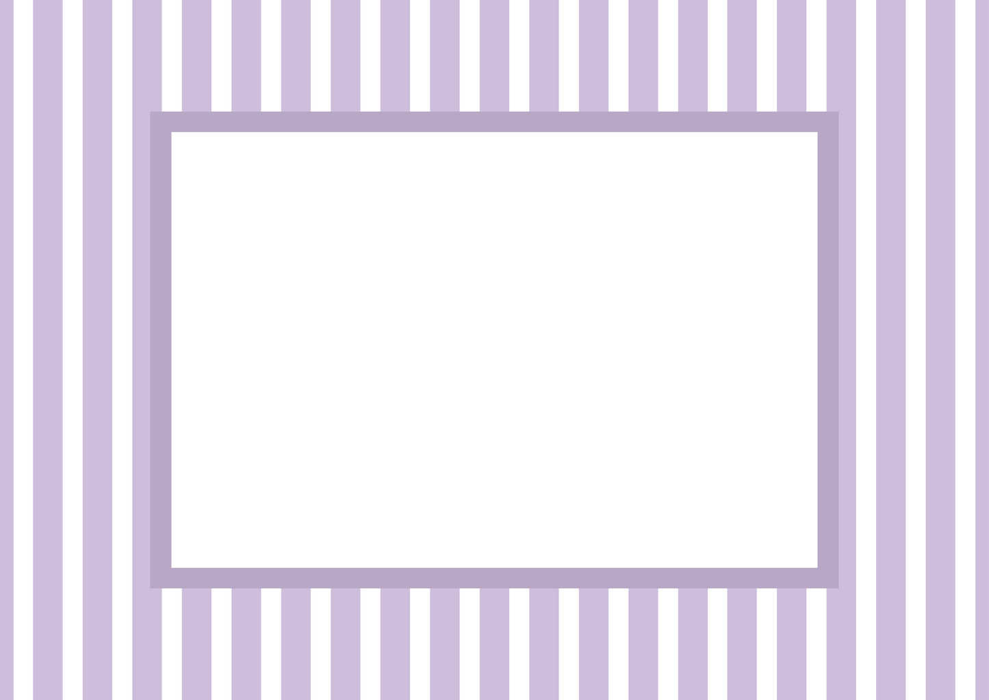 Stripes Picture Frame Mat Board