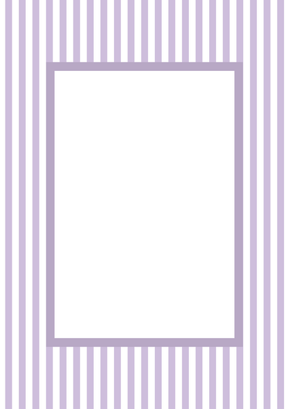 Stripes Picture Frame Mat Board