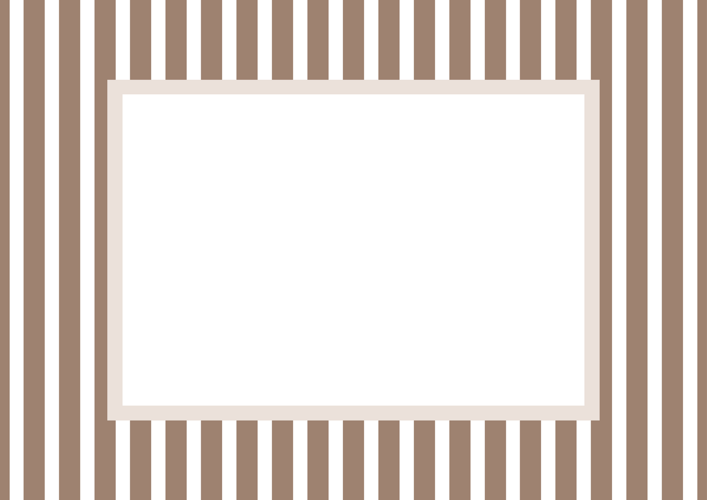 Stripes Picture Frame Mat Board