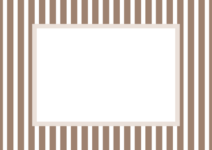 Stripes Picture Frame Mat Board