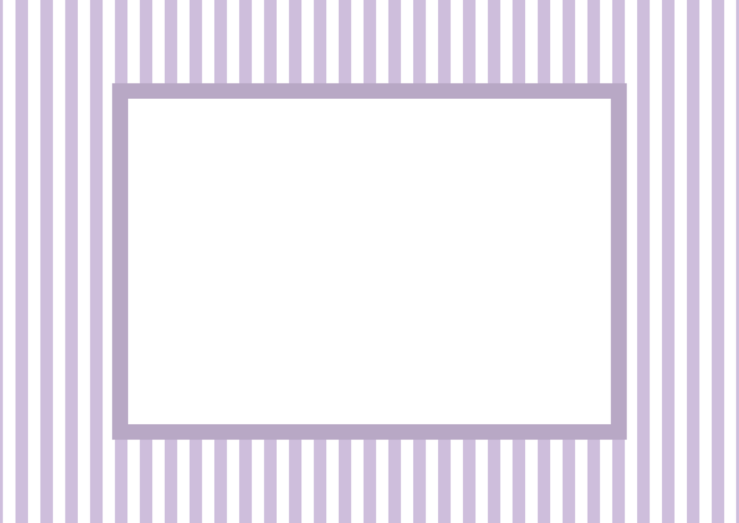 Stripes Picture Frame Mat Board