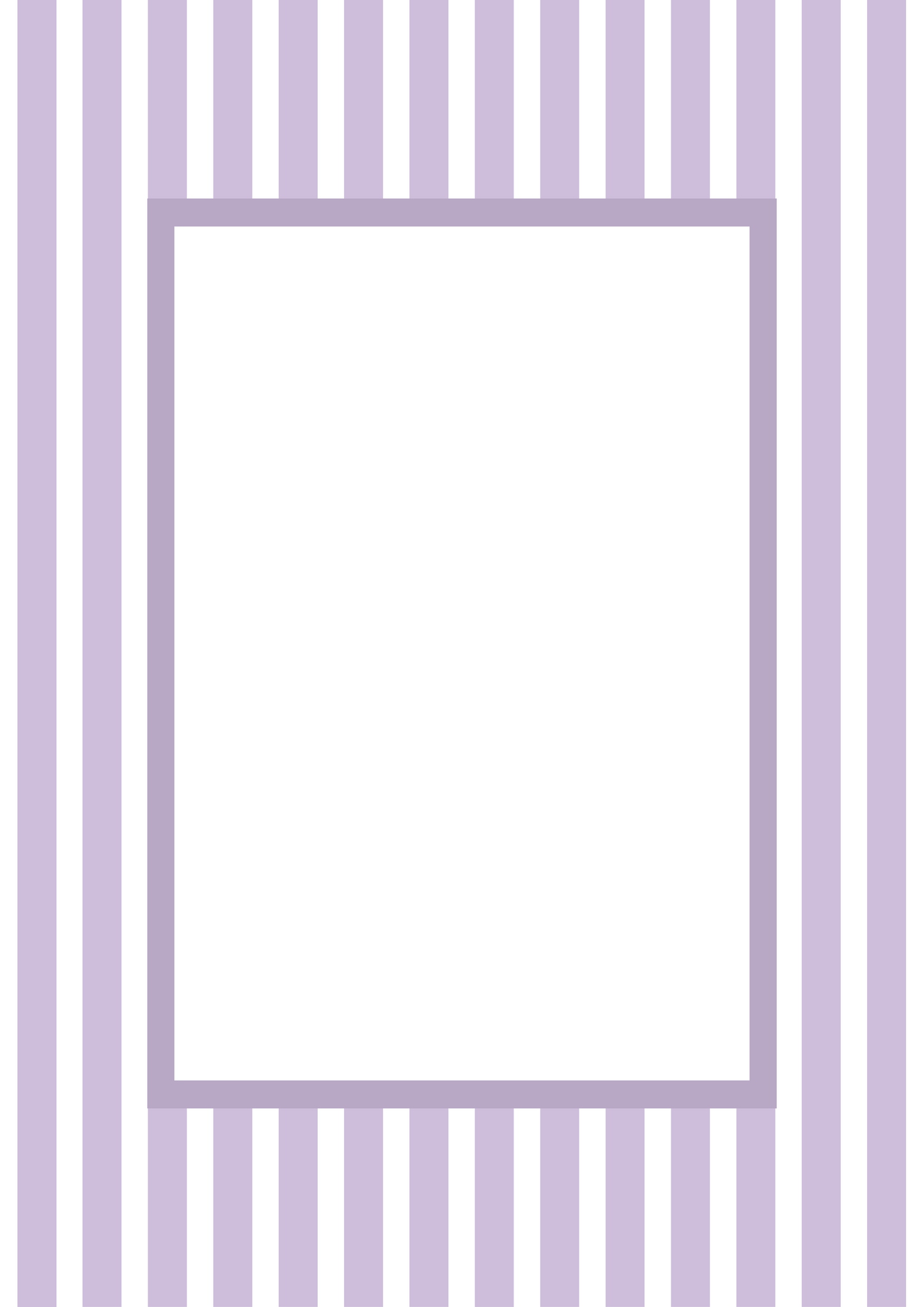 Stripes Picture Frame Mat Board