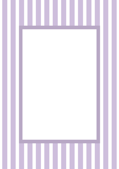 Stripes Picture Frame Mat Board