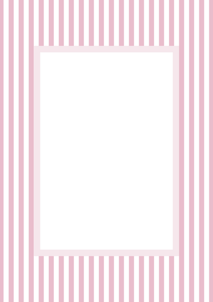 Stripes Picture Frame Mat Board