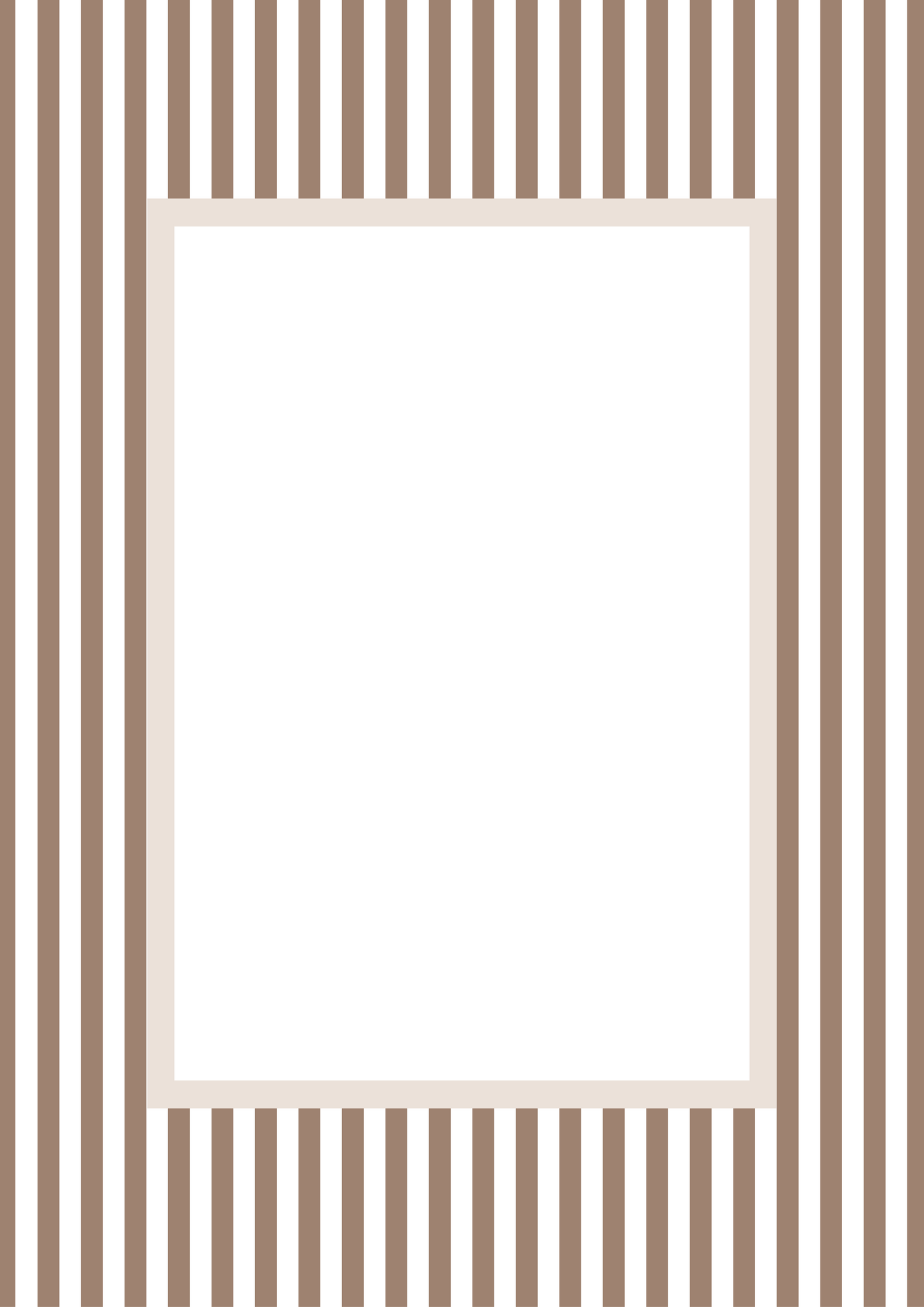 Stripes Picture Frame Mat Board