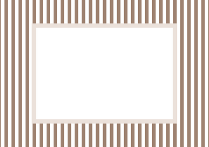 Stripes Picture Frame Mat Board