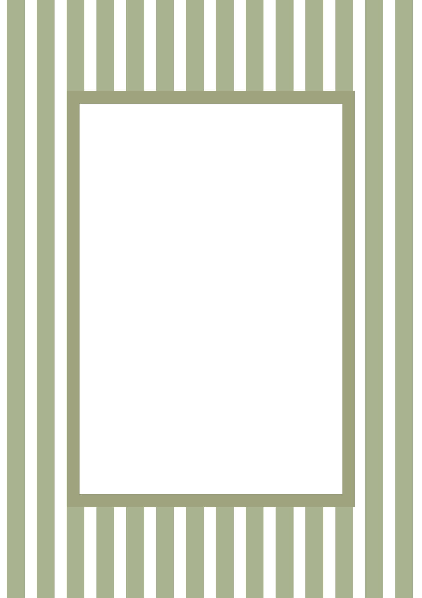 Medium Stripes Picture Frame Mat Board