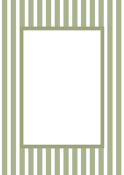 Medium Stripes Picture Frame Mat Board