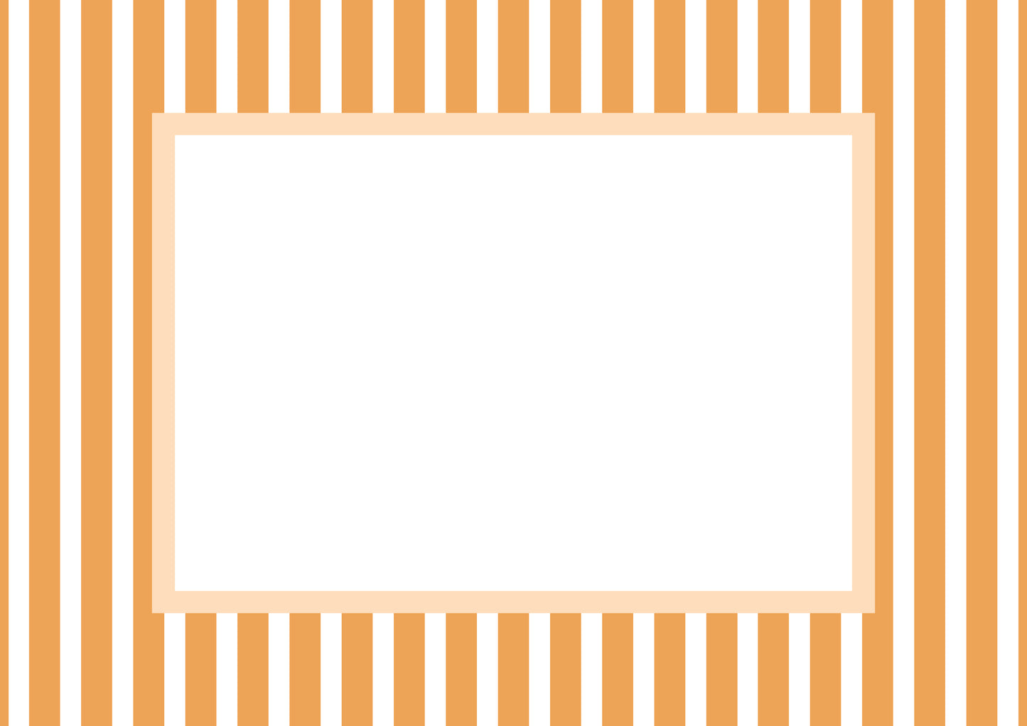 Medium Stripes Picture Frame Mat Board