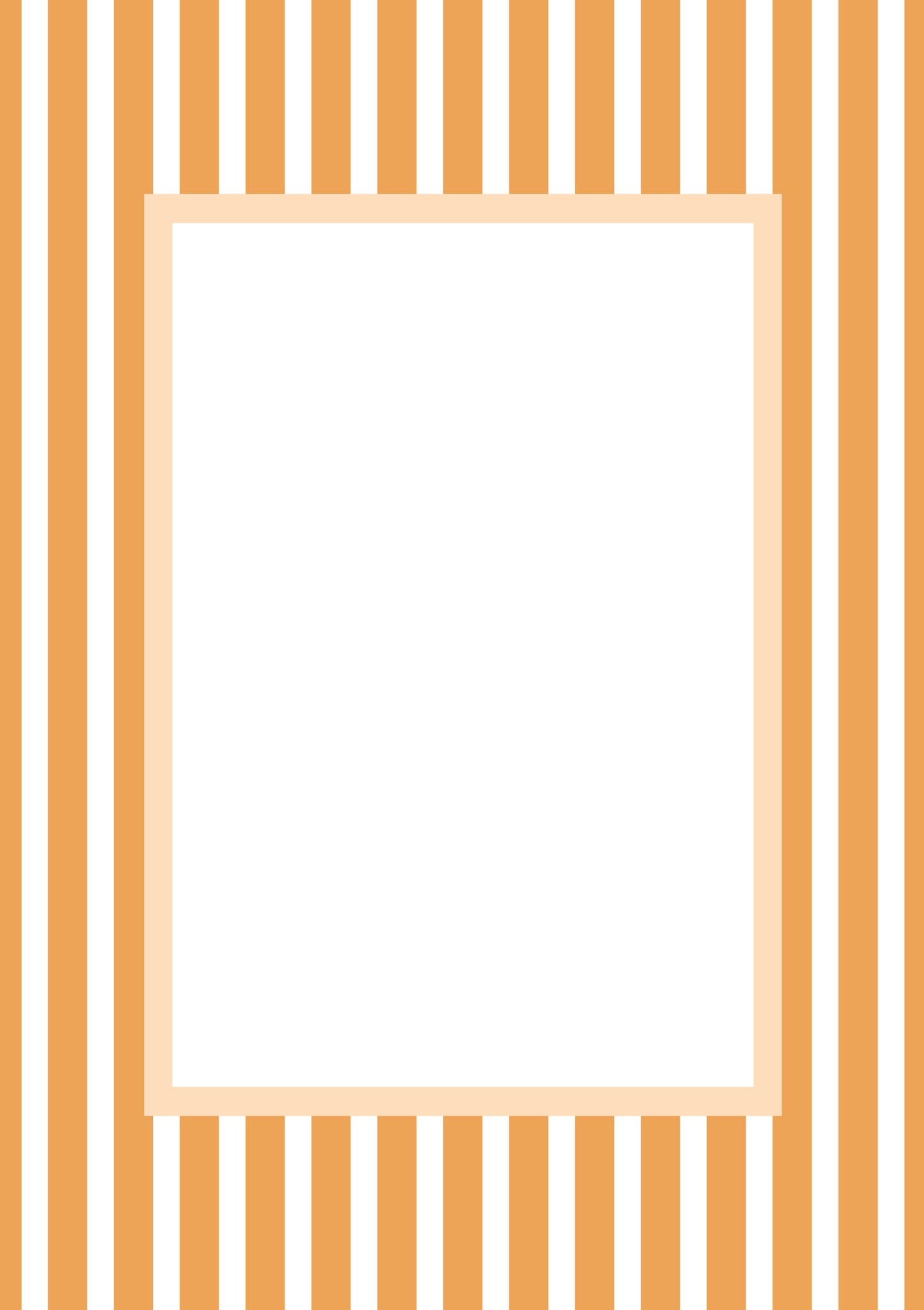 Medium Stripes Picture Frame Mat Board