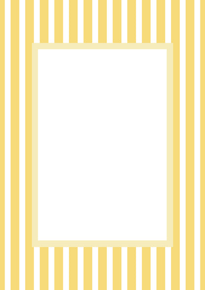 Medium Stripes Picture Frame Mat Board